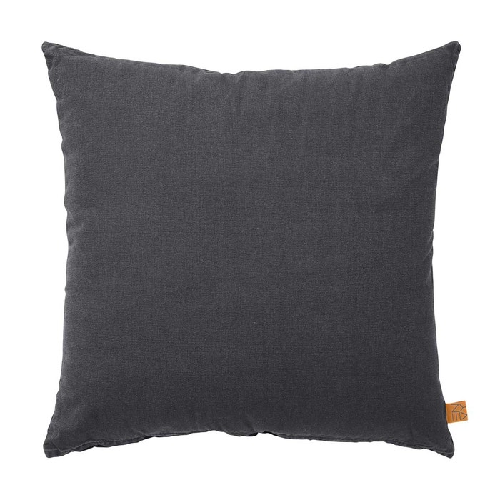 Maud sierkussen zwart antraciet - 65 x 65 cm - vierkanten
