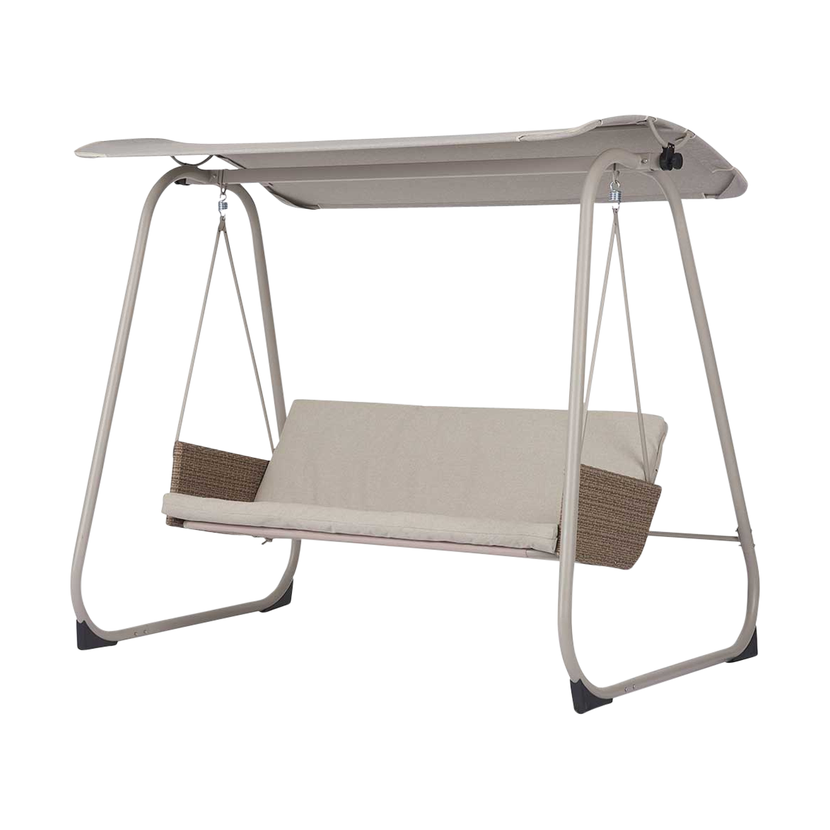 Nigel tuin schommelbank beige - 208 x 138 cm