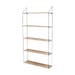 Cara houten wandrek naturel - 59 x 116 cm
