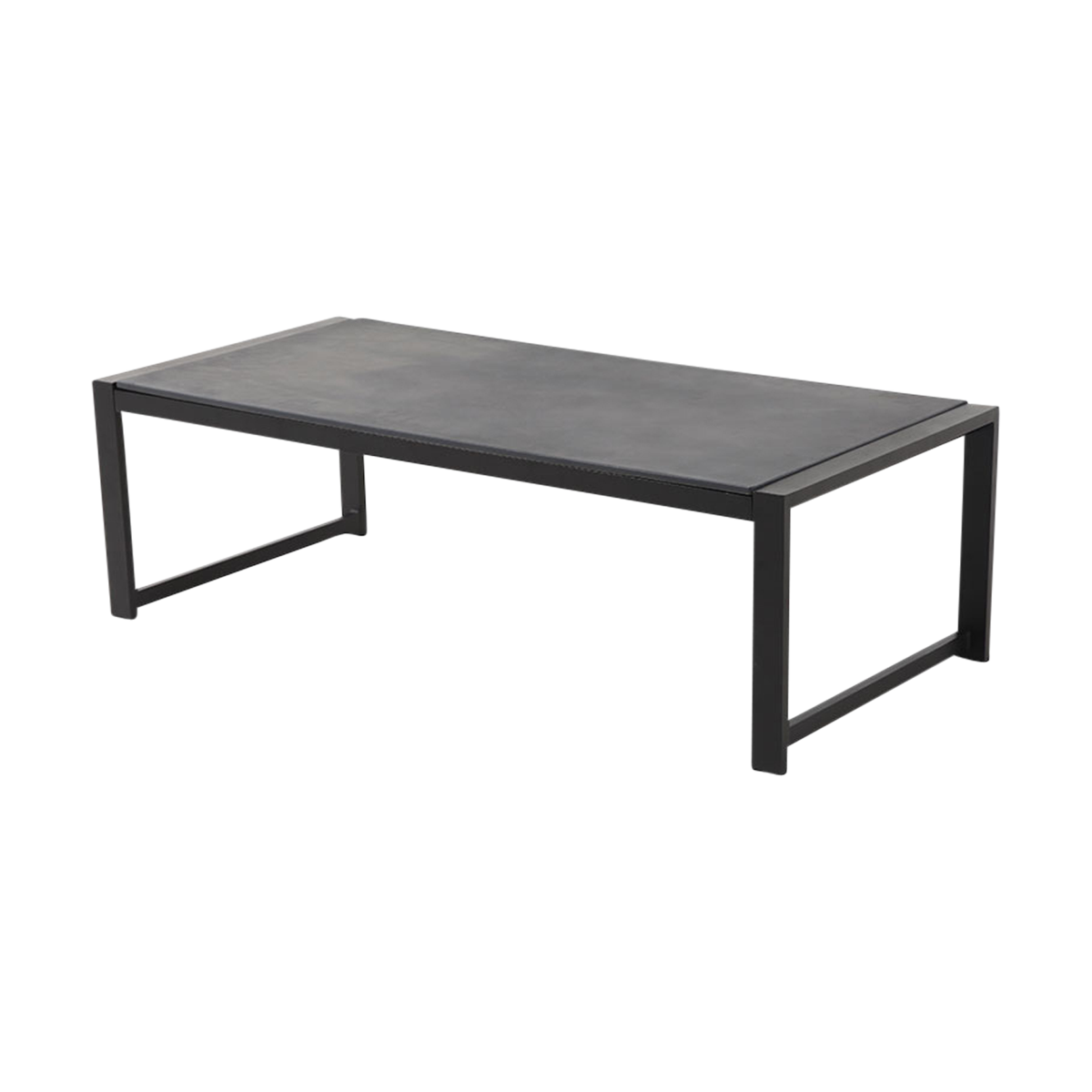 Tygo tuin salontafel zwart - 130 x 60 cm