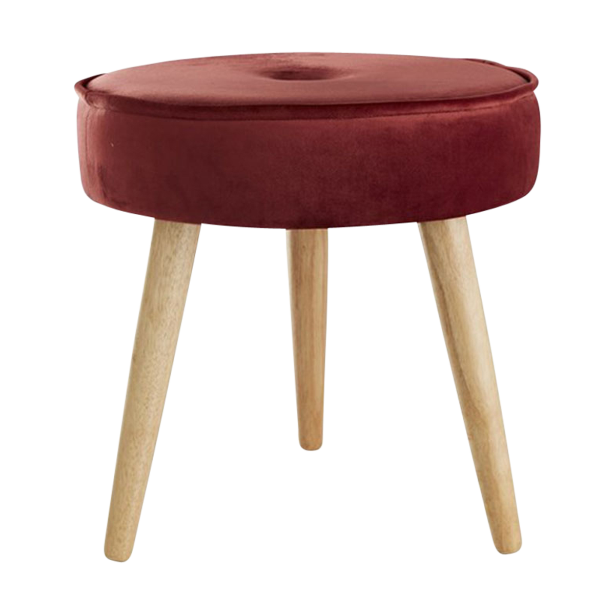 Eva velvet krukje rood - Ø 40 cm