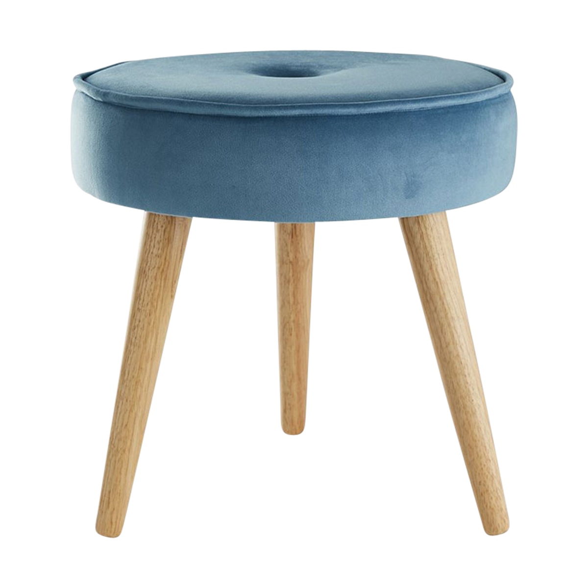 Eva velvet krukje blauw - Ø 40 cm