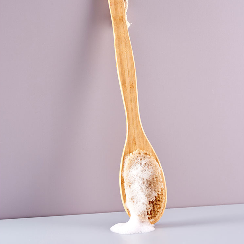 Ine houten rugborstel bamboe - massage borstel