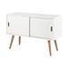 Fabienne houten dressoir wit - 100 x 68,2 cm