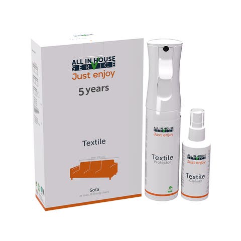 All in House textiel vlekkenkit 8 eetkamerstoelen + 5 jaar vlekkenservice