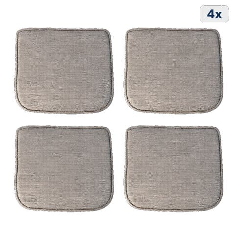 Zitkussen voor eetkamerstoel - Set van 4 - 44 x 37