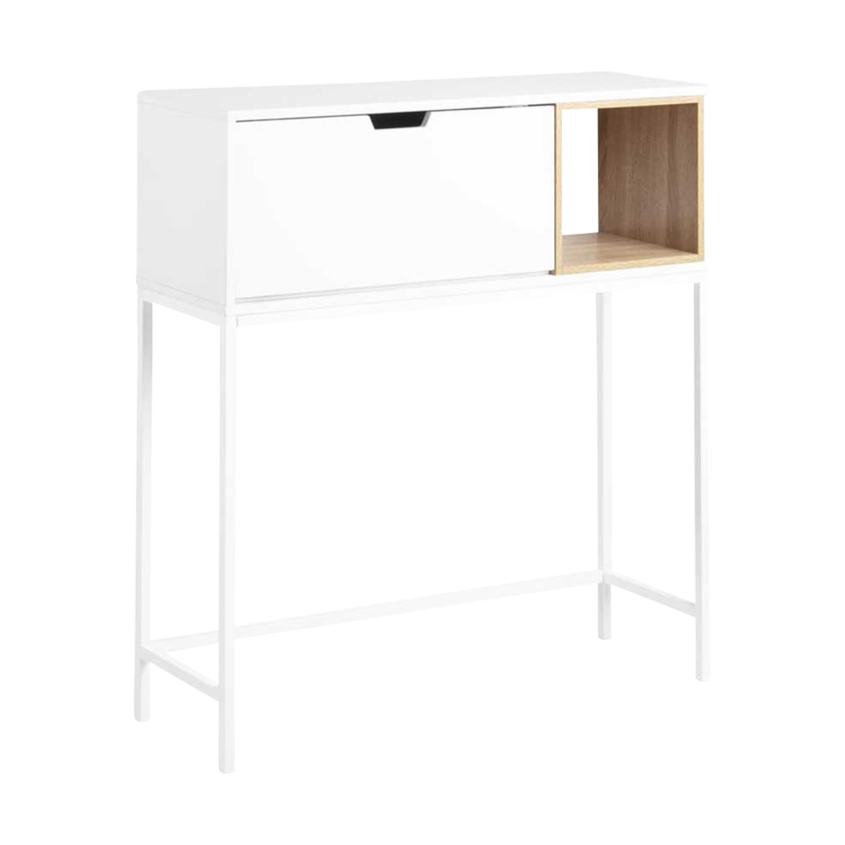 Niko houten wandkast wit - 92 x 100 cm