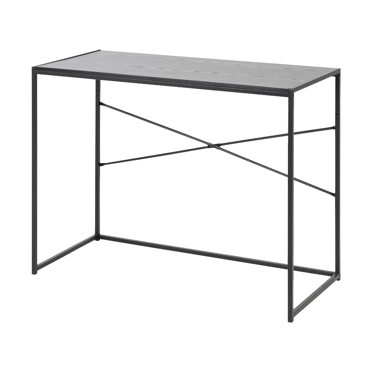 Vic houten bureau zwart - 100 x 45 cm
