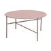 Mila metalen tuin bijzettafel roze - Ø 70 cm