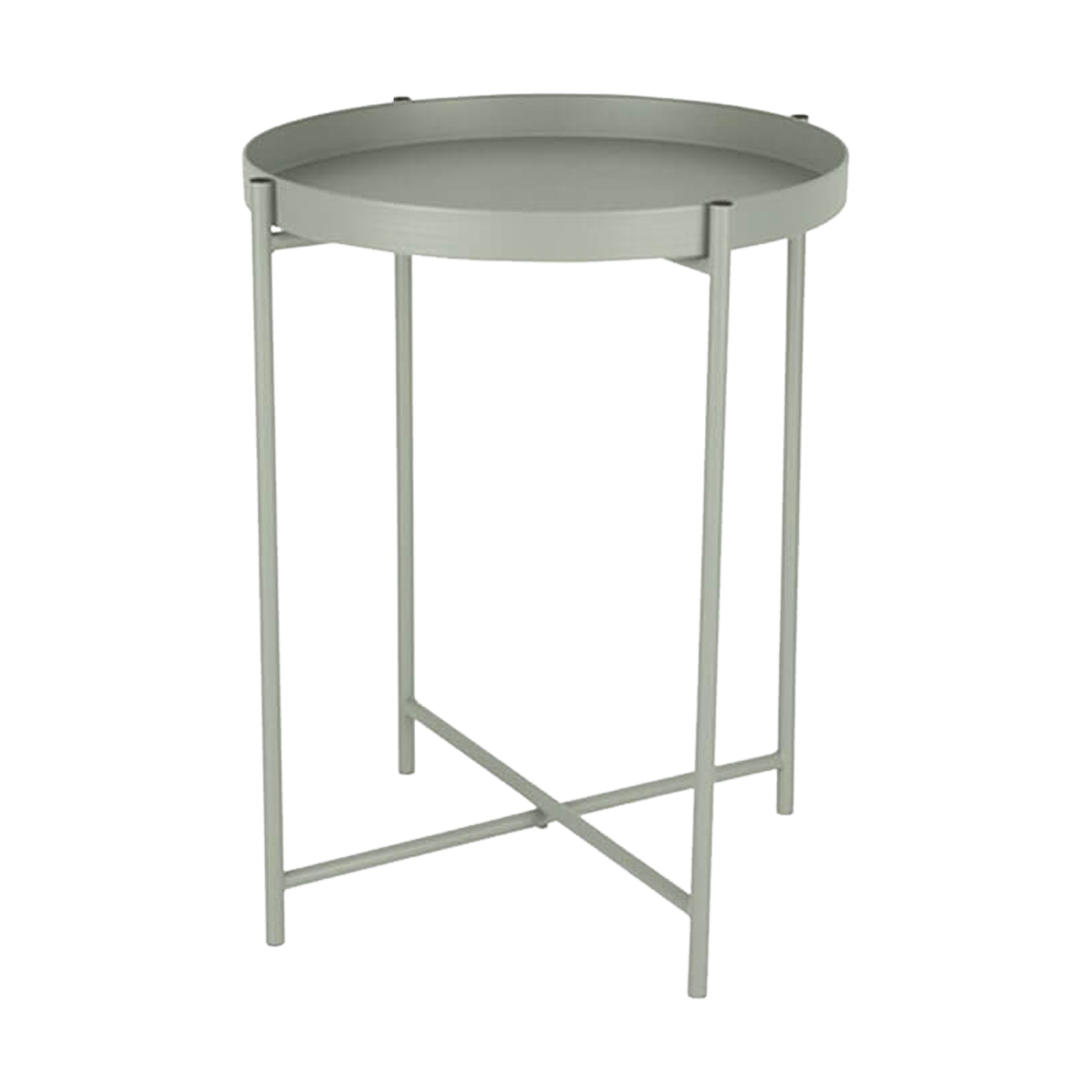 Susan ronde bijzettafel lichtgroen - Ø 38 cm