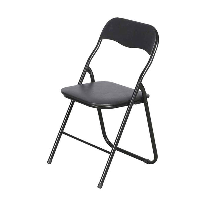 Continu Vervallen zadel Mano kunststof inklapbare stoel zwart | Gewoonstijl
