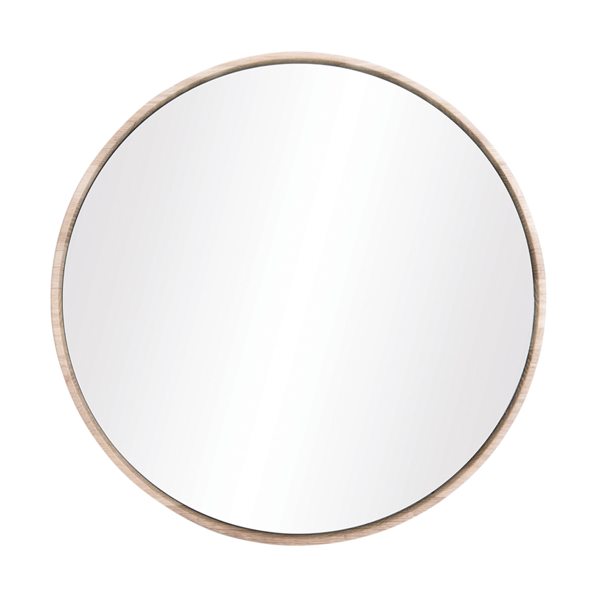 Look mirror - wandspiegel whitewash - Ø 22 cm