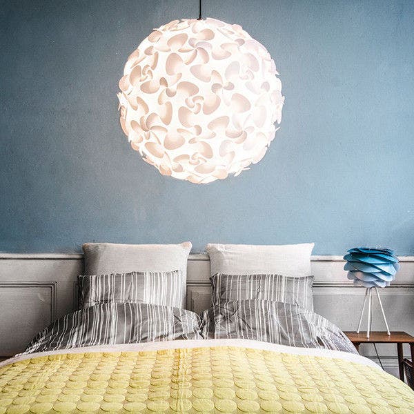 Lora X-Large lampenkap white - Ø 75 cm  - wit