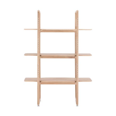 Muse room divider houten boekenkast naturel - 140 cm