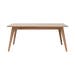 Marlin houten eettafel naturel - 180 x 90 cm