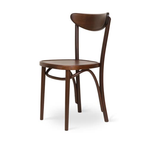 Musa houten bistrostoel walnoot