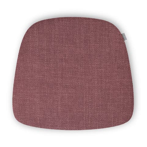 Fem zitkussen auberginepaars