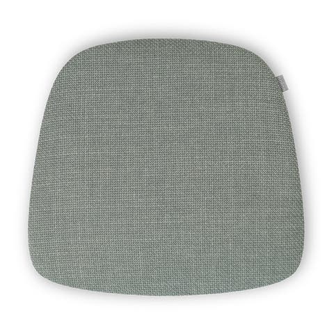 Fem zitkussen saliegroen