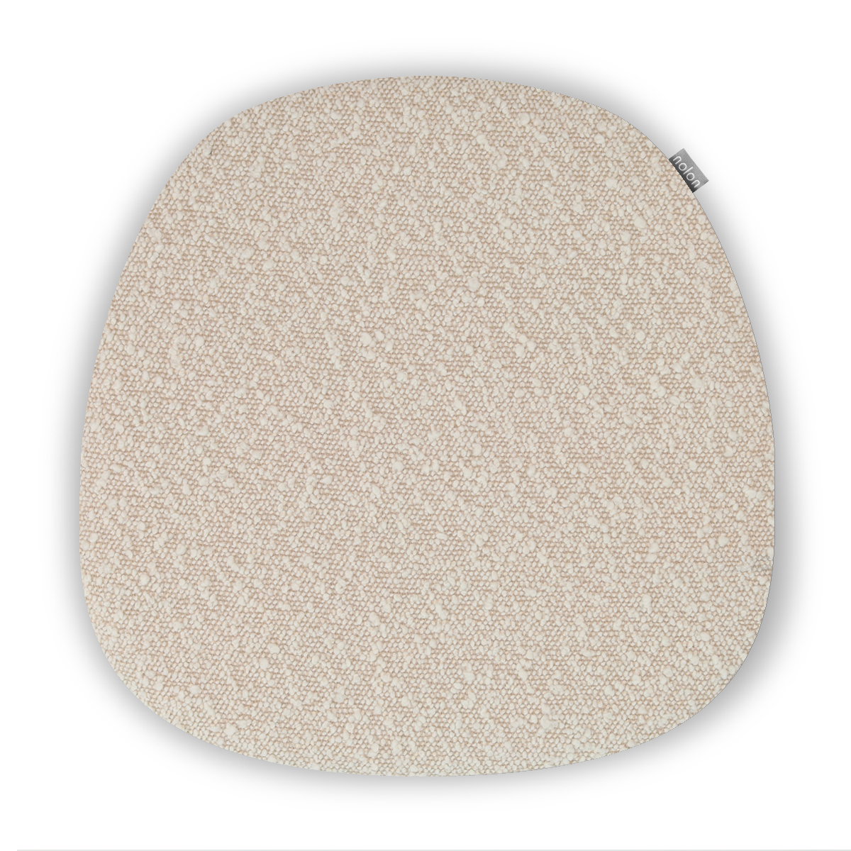 Jut zitkussen bouclé beige