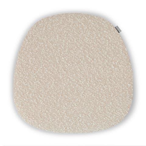 Jut zitkussen bouclé beige