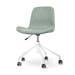 Nout-Fé bureaustoel zacht groen - wit onderstel