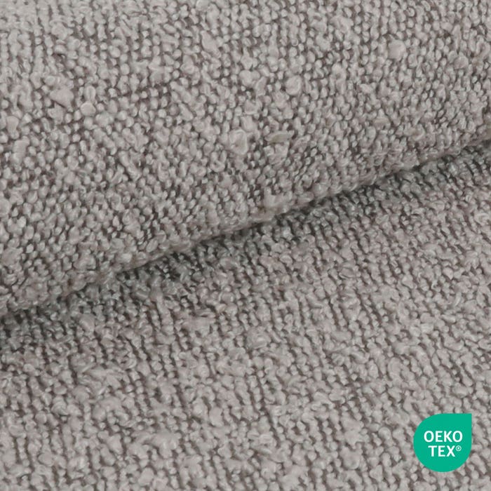 moderne eetkamerstoel bruingrijs - walnoot houten onderstel Nena-Isa 