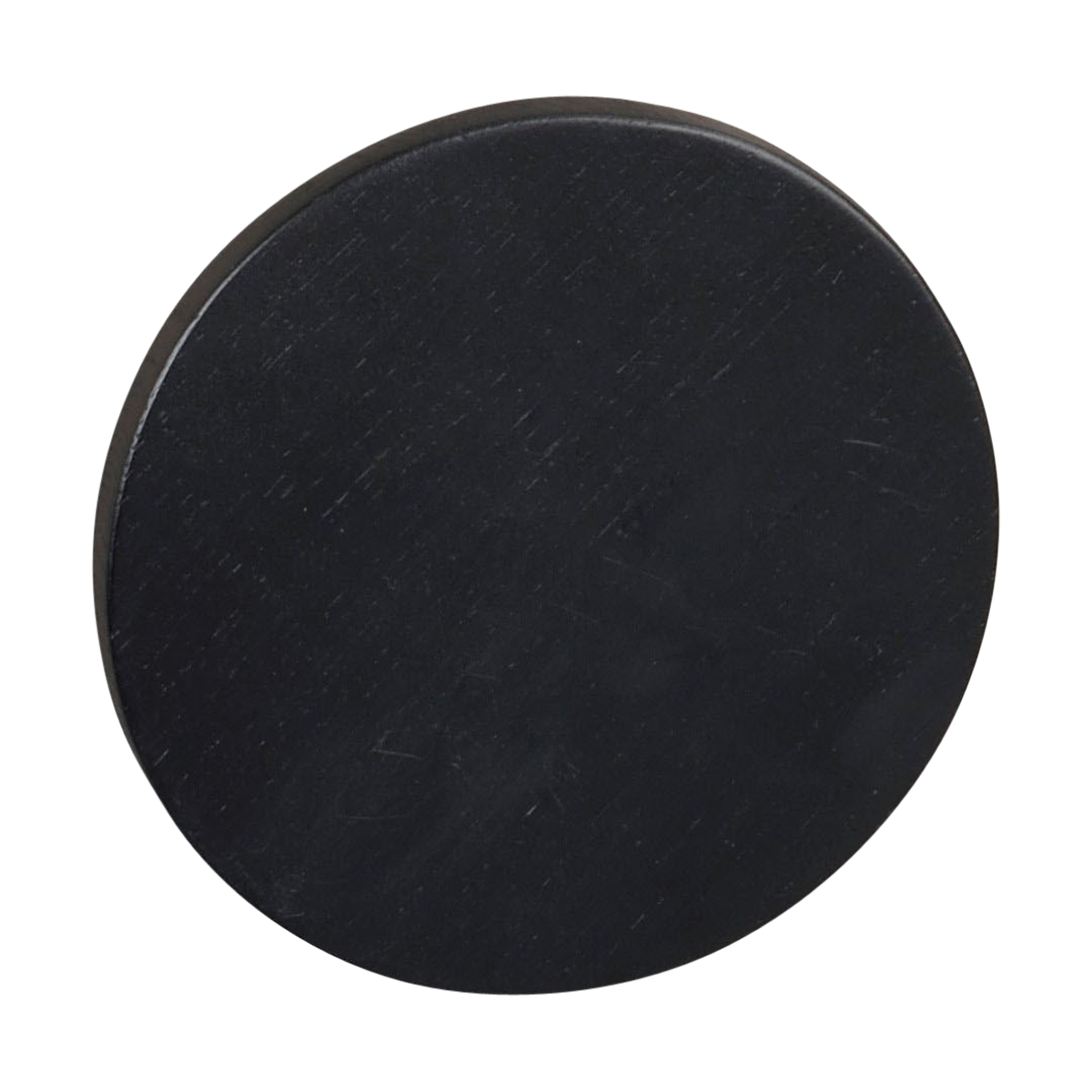Milford eikenhouten wandknop zwart - Ø 12 cm