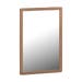 Metro houten wandspiegel naturel - 60 x 90 cm