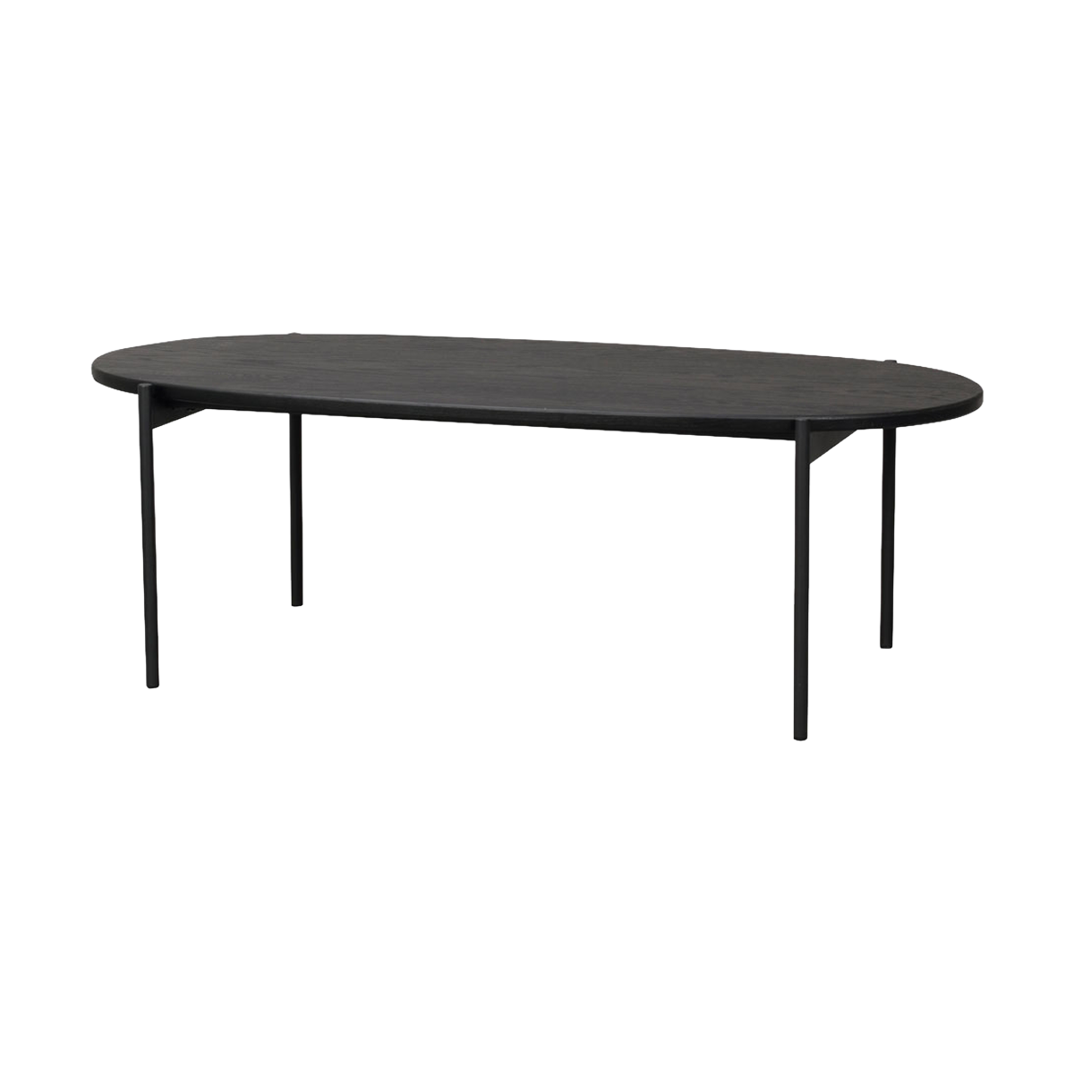 Skye houten salontafel zwart - 120 x 60 cm