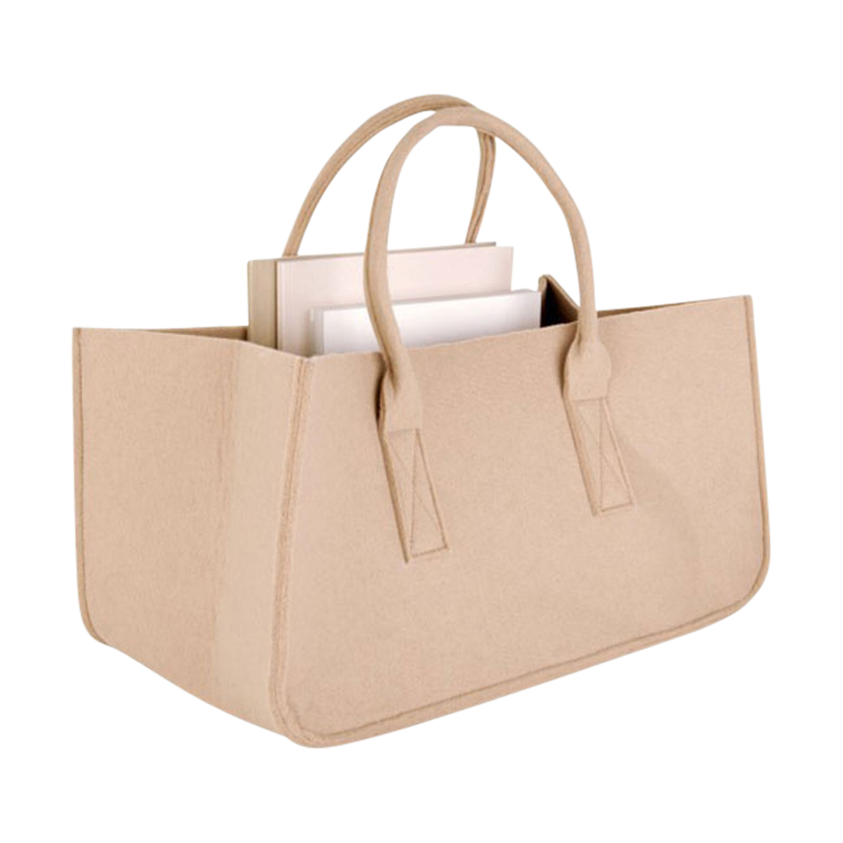 Tijdschriftenhouder Mellow - Zandbruin