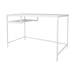 Fushion bureau - Metaal - L114 x B58 x H76 cm - Wit
