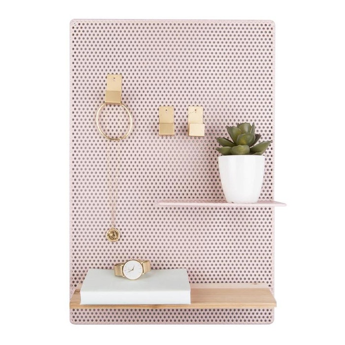 Perky magnetisch memobord roze - 35 x 52 cm 