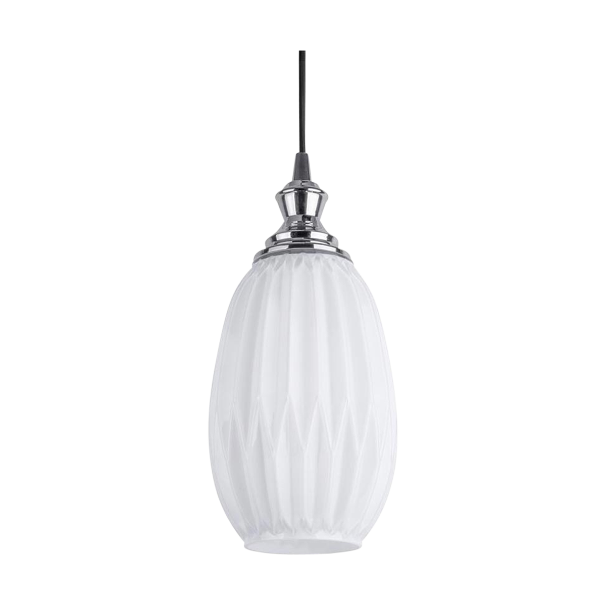 Posh hanglamp wit - Ø 14,5 cm
