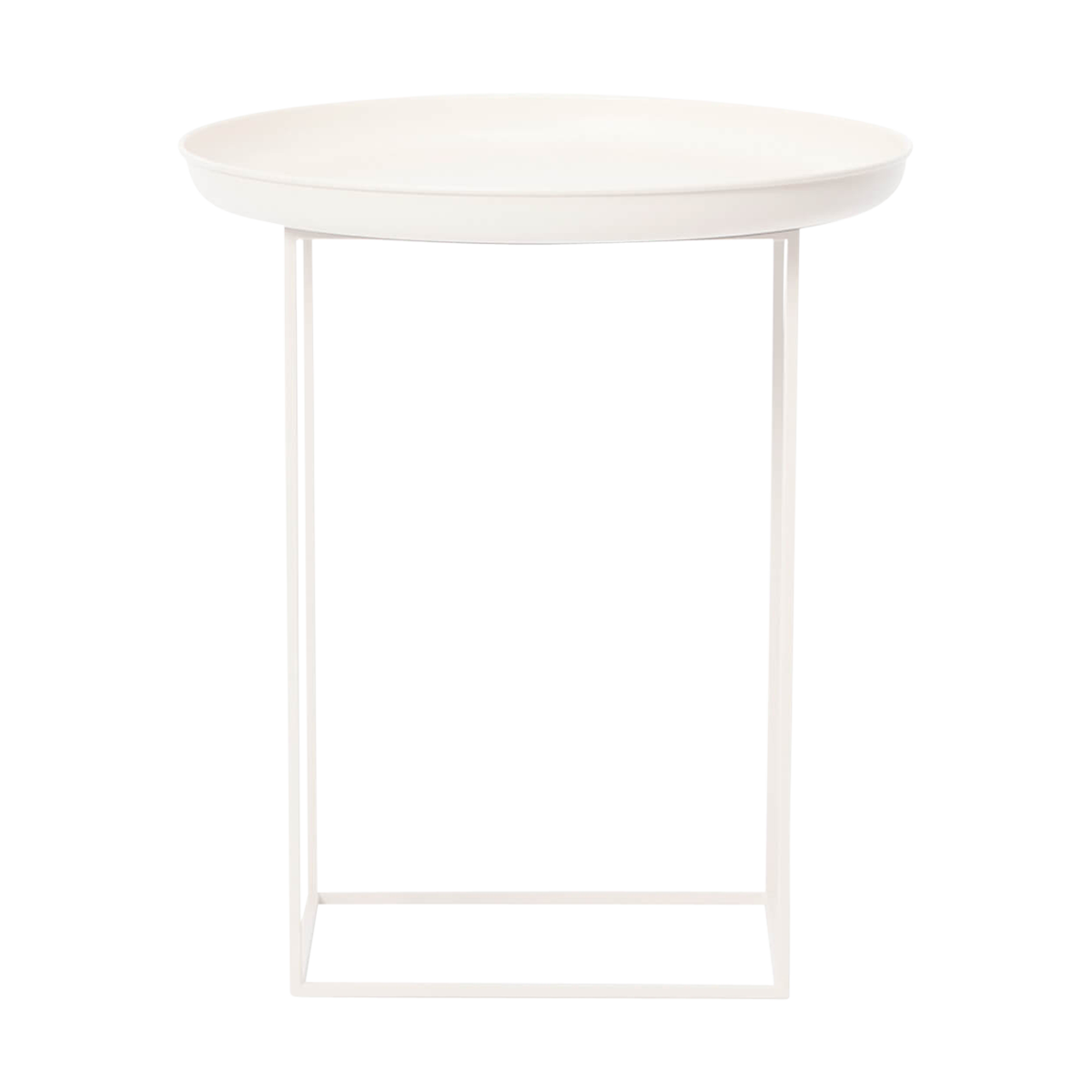 Duke Side Table - Bijzettafel - Ø45 x H52 cm - Gebroken wit
