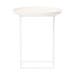 Duke Side Table - Bijzettafel - Ø45 x H52 cm - Gebroken wit