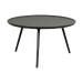 Daisy ronde houten salontafel zwart - Ø80 cm