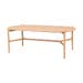 Holton houten salontafel naturel - 130 x 65 cm