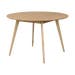 Yumi houten eettafel naturel - Ø 115 cm