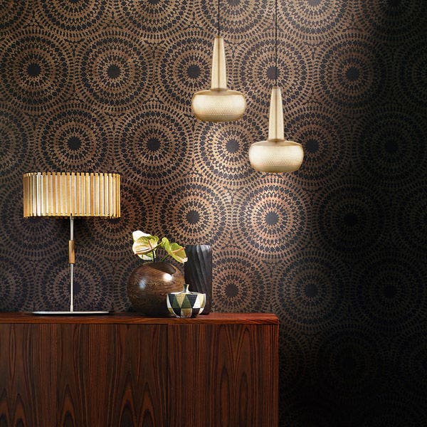 Clava hanglamp brushed brass - Ø 21,5 cm - goude - keukenlamp