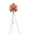 Silvia Medium vloerlamp copper - met tripod zwart - Ø 50 cm
