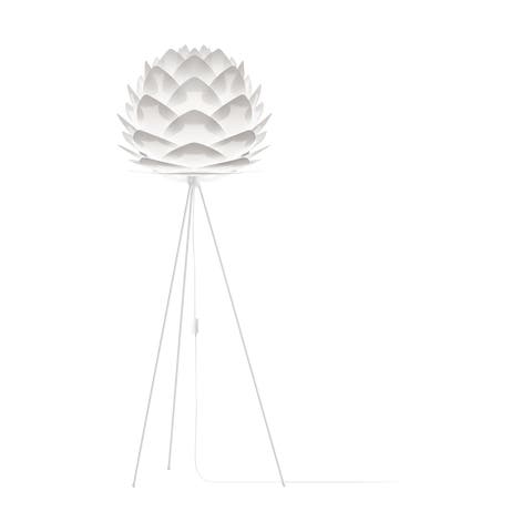 Silvia Medium vloerlamp white - met tripod wit - Ø 50 cm