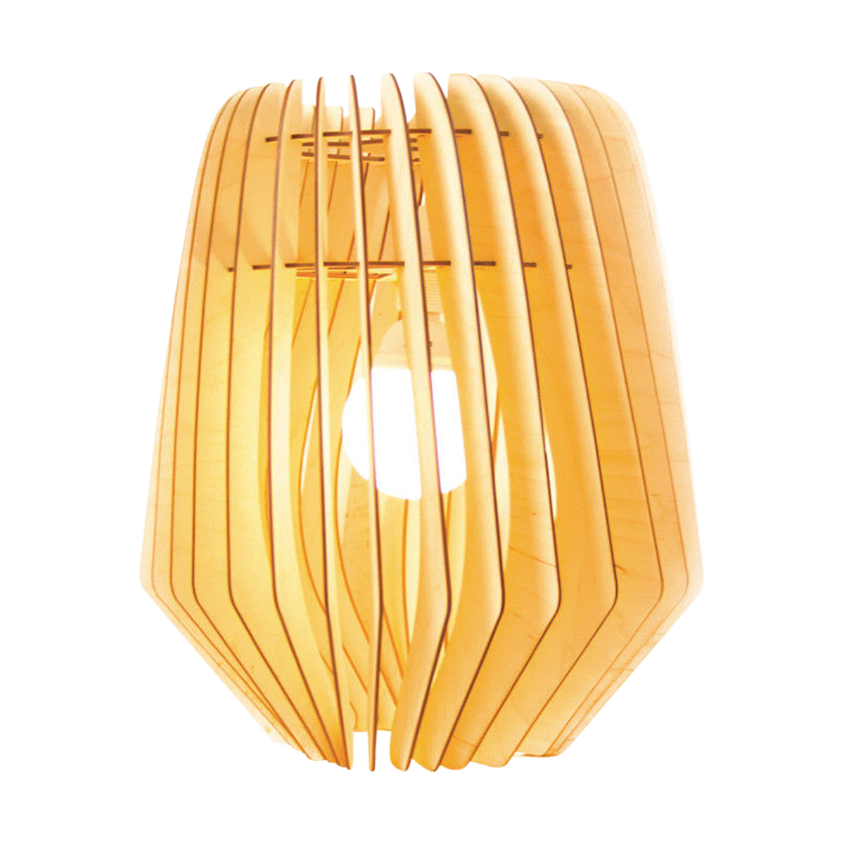 Spin L houten lampenkap large - Ø 50 cm
