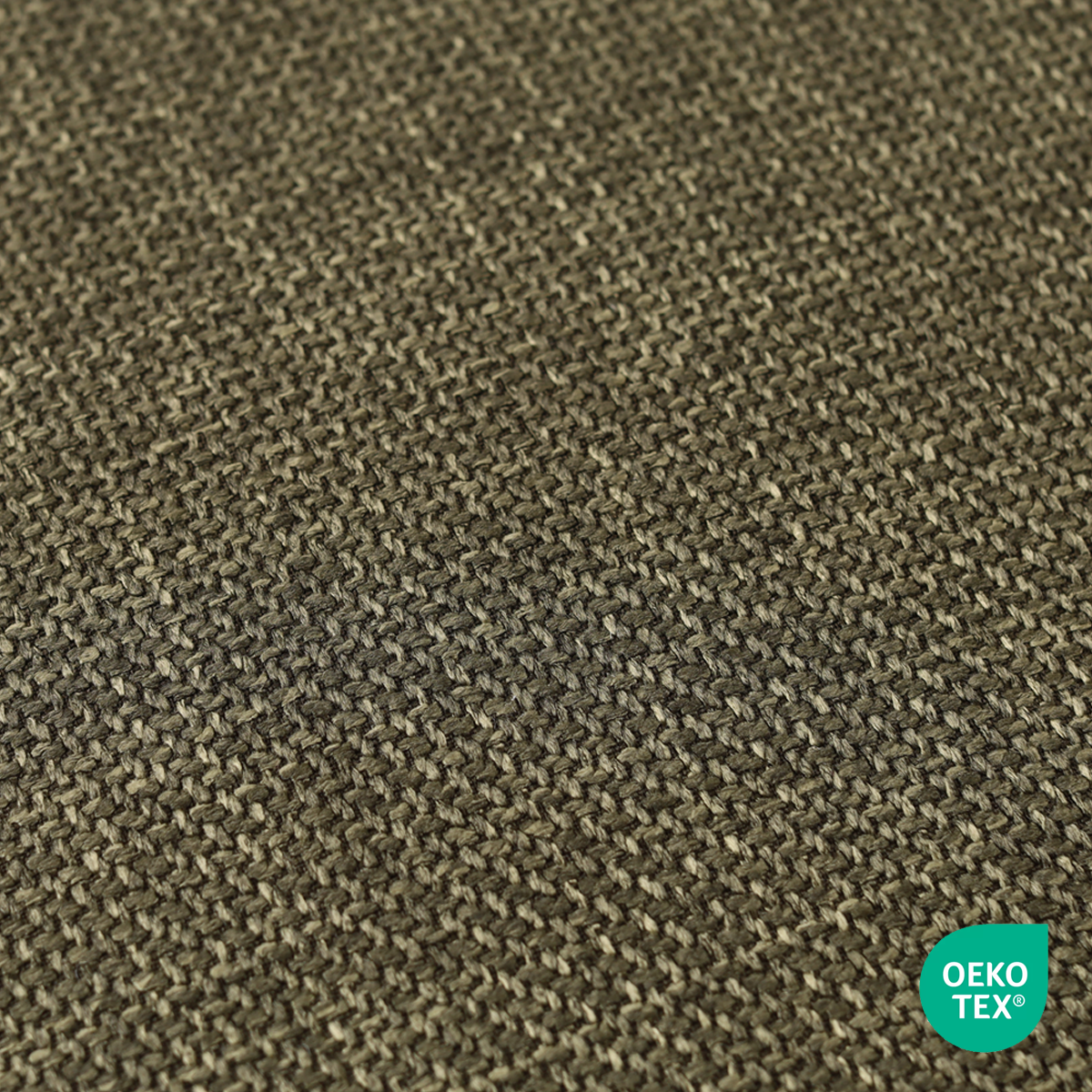 forestgroen gestoffeerde zitkussen fem