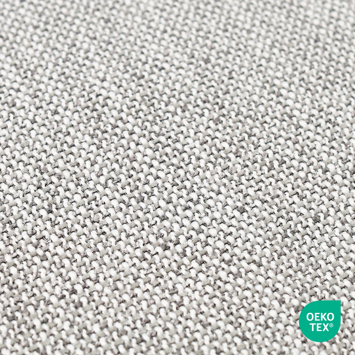 warm grijs melange gestoffeerde zitkussen fem