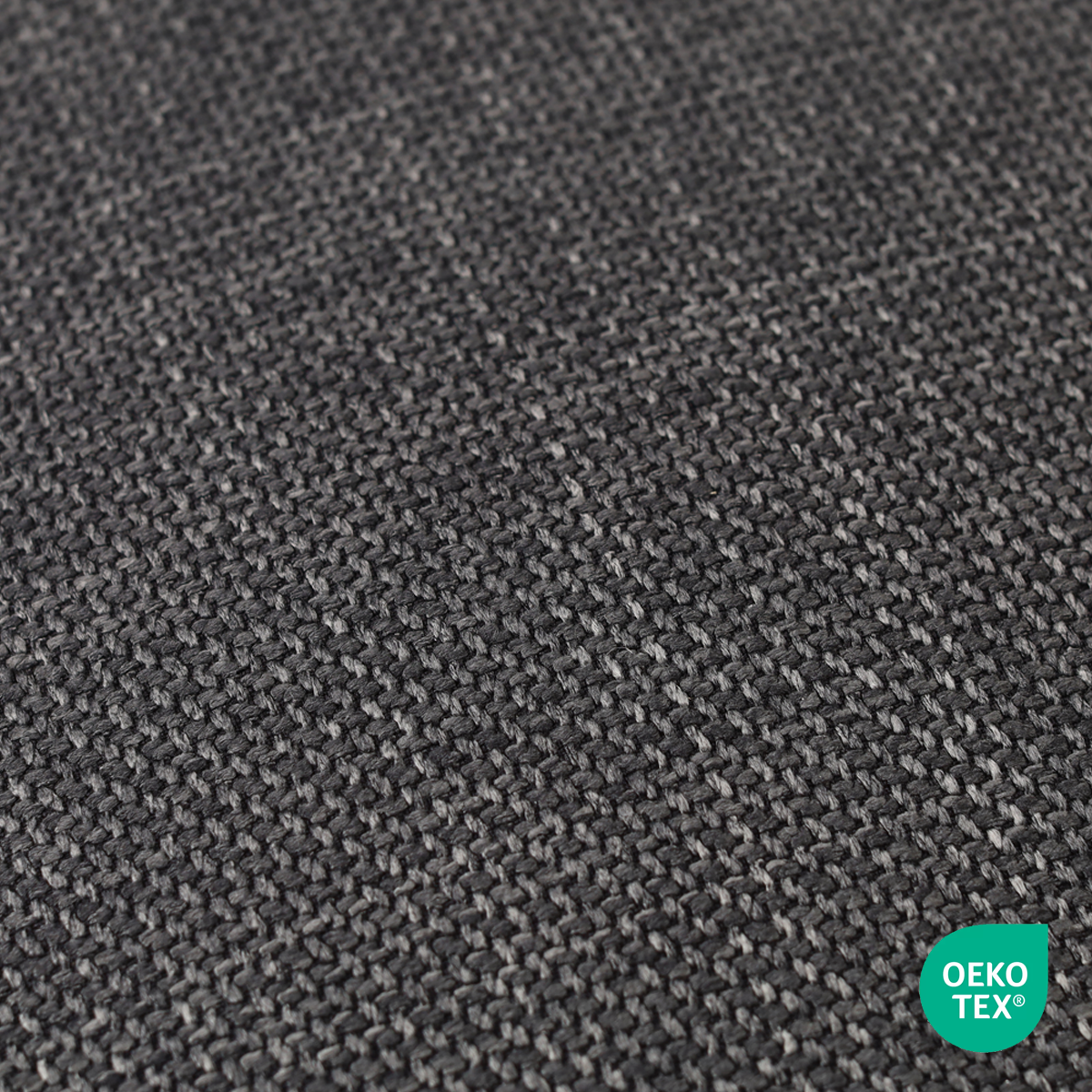 warm antraciet gestoffeerde zitkussen fem