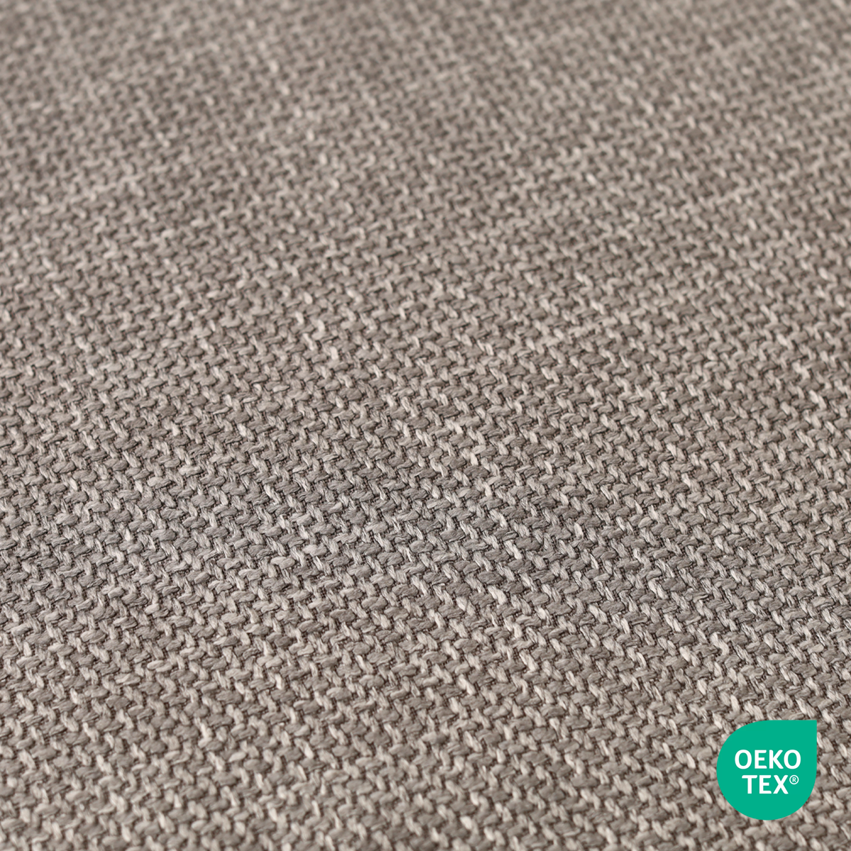 warm grijs gestoffeerde zitkussen fem