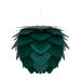 Aluvia Medium hanglamp forest green - met koordset wit - Ø 59 cm
