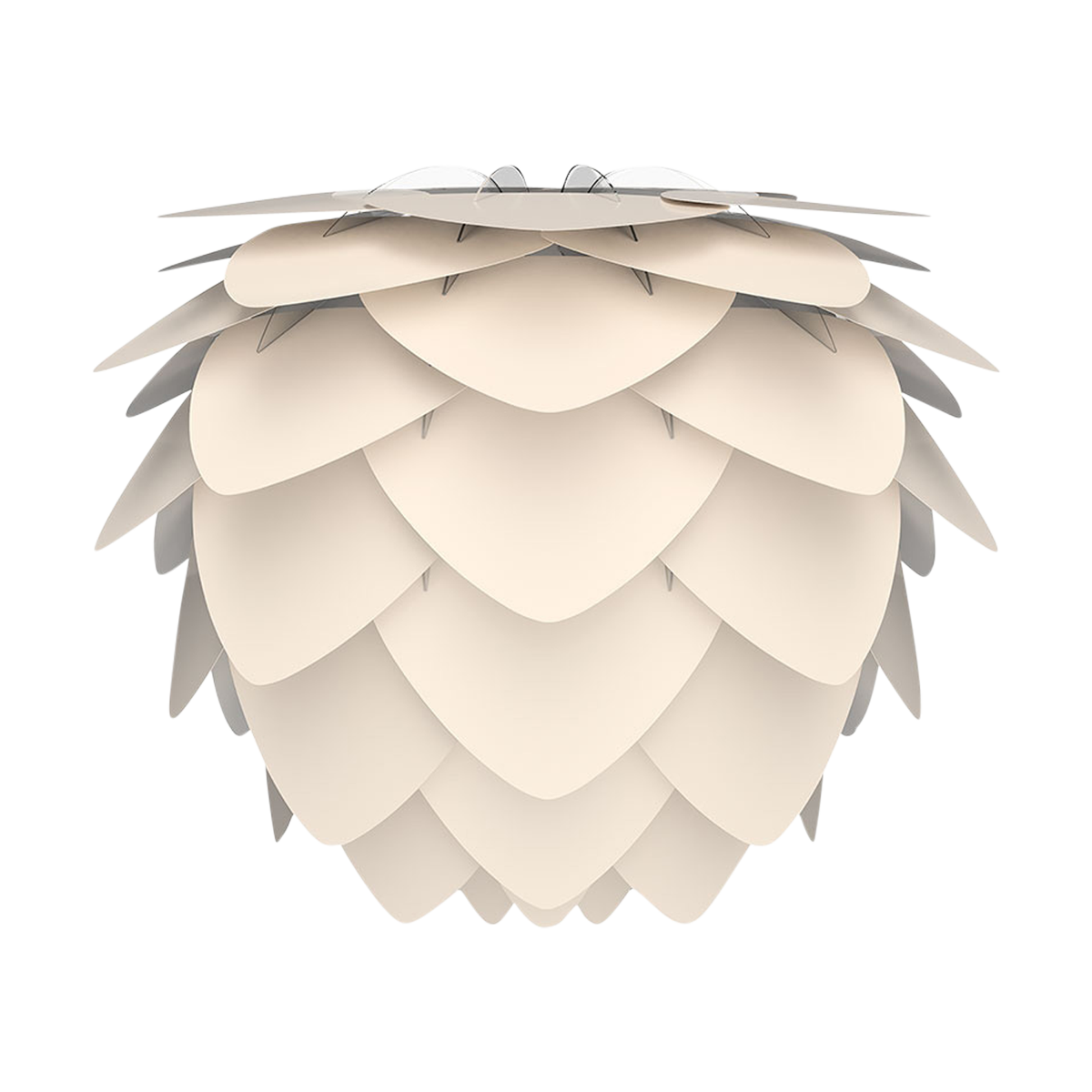 Aluvia Mini lampenkap pearl white - Ø 40 cm