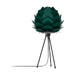 Aluvia Mini tafellamp forest green - met tripod zwart - Ø 40 cm