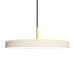 Asteria Medium hanglamp pearl white - met koordset - Ø 43 cm